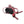 Sex & Mischief Exs & Ohs Cross Cuffs - Red/Black