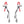 Sex & Mischief Exs & Ohs Nipple Clamps - Red