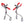 Sex & Mischief Exs & Ohs Nipple Clamps - Red