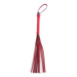 Sex & Mischief Exs & Ohs Crystal Flogger - Red