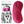 Sex & Mischief Satin Blindfold - Hot Pink