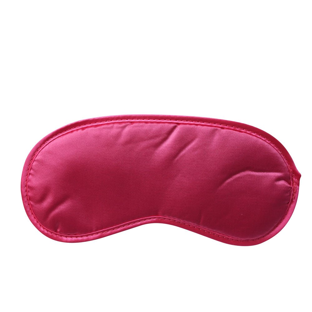 Sex & Mischief Satin Blindfold - Hot Pink