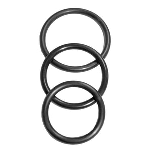 Sex & Mischief Nitrile Cock Ring - 3 Pack