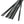 Sex & Mischief Mahogany Flogger with Wooden Handle - Black