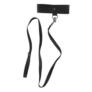 Sex & Mischief Leash & Collar - Black