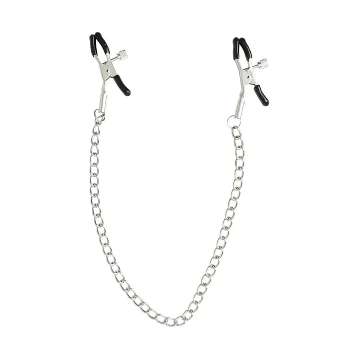 Sex & Mischief Chained Nipple Clamps with Chain