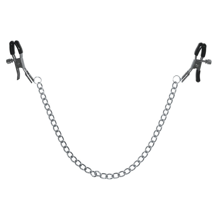 Sex & Mischief Chained Nipple Clamps with Chain