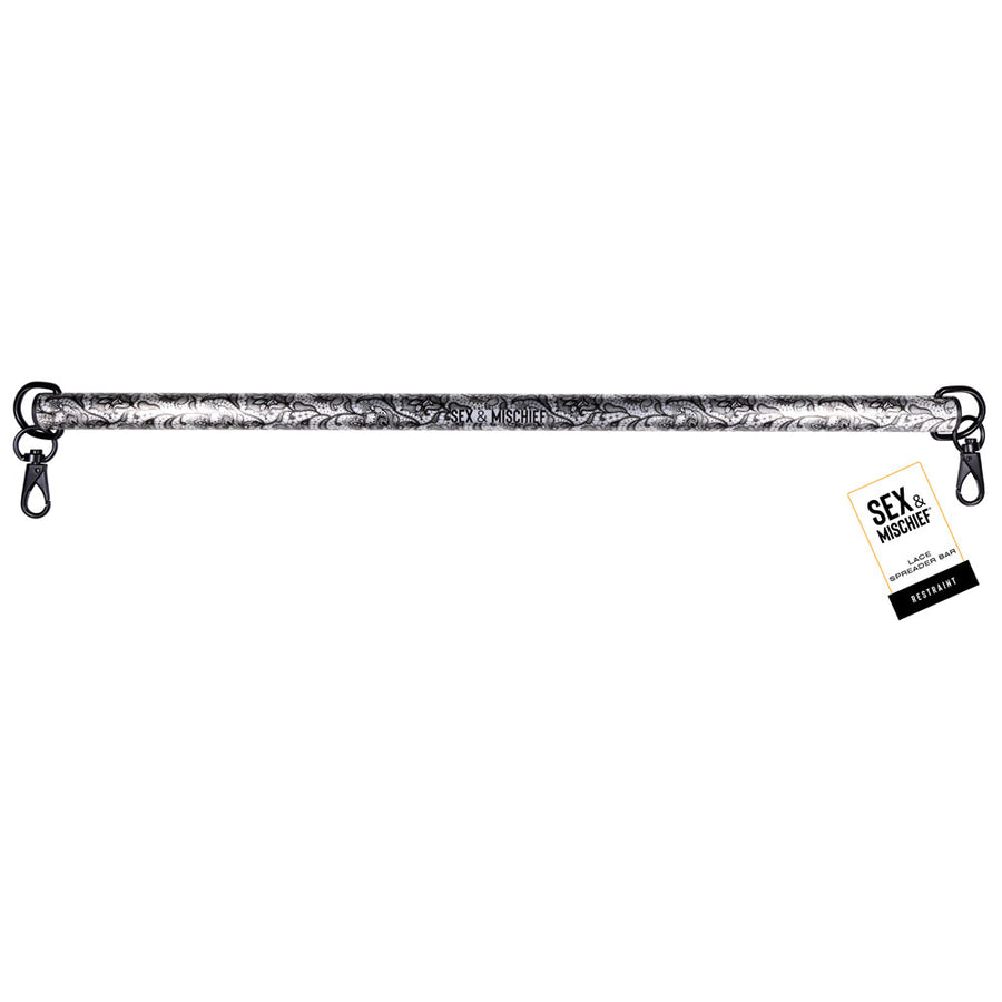 Sex & Mischief Lace Aluminium Spreader Bar
