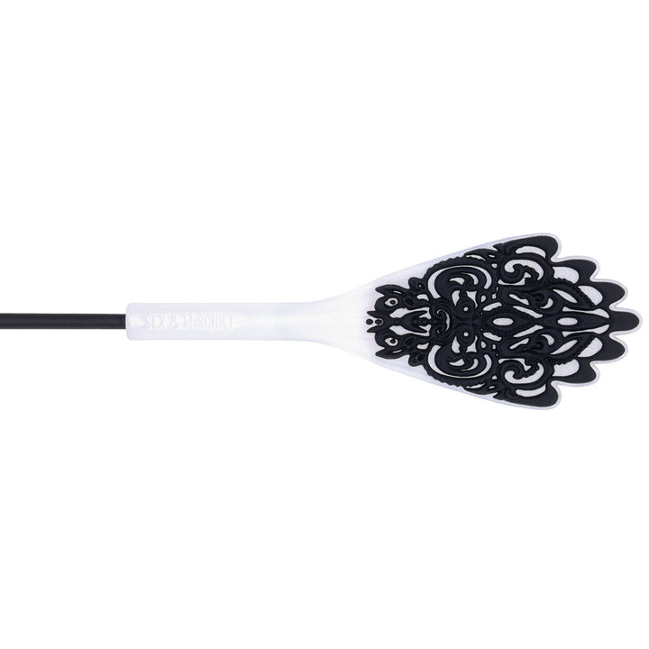 Sex & Mischief Lace Silicone Crop - Black