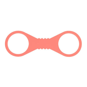 Sex & Mischief Peaches n CreaMe Large Silicone Cuffs