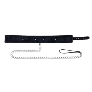 Sex & Mischief Shadow Collar and Leash - Black