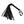 Sex & Mischief Shadow Chain Flogger - Black