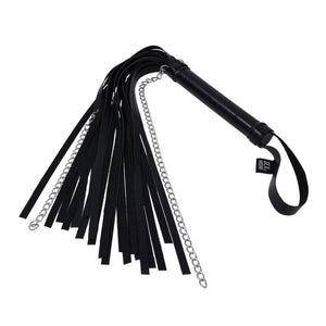 Sex & Mischief Shadow Chain Flogger - Black