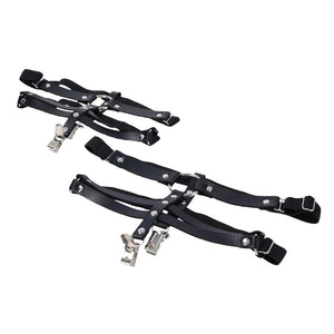 Sex & Mischief Shadow Black Leg Garters