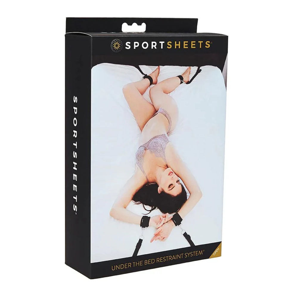 Sportsheets Under The Bed RestraintsSystem - Black