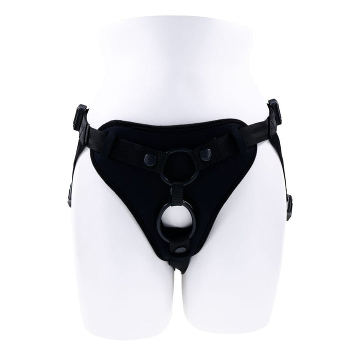 Sportsheets Dual Desires Strap On Harness - Black