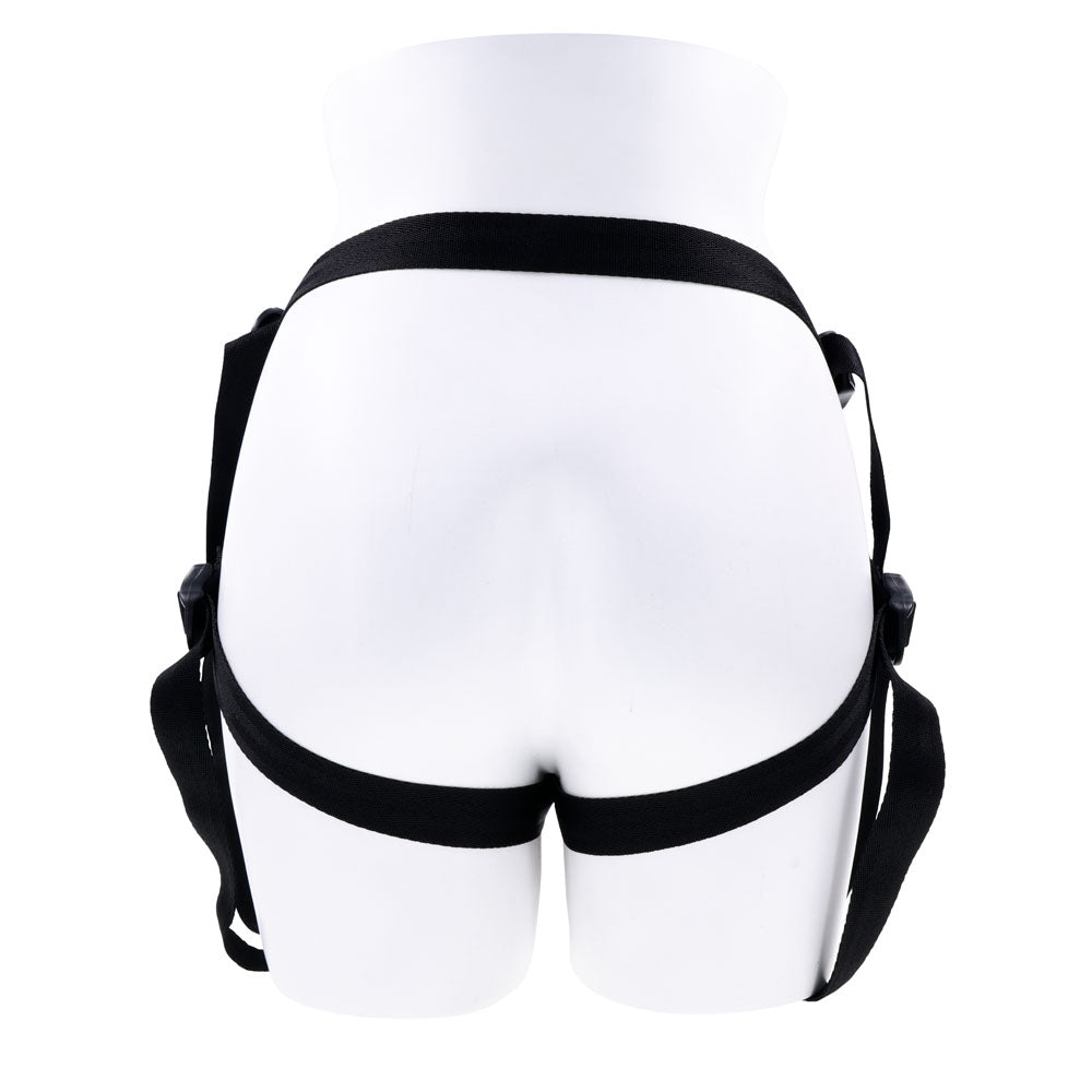 Sportsheets Dual Desires Strap On Harness - Black