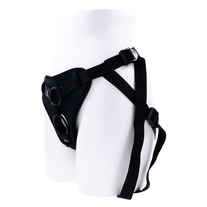 Sportsheets Dual Desires Strap On Harness - Black