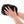 Sportsheets Spiked Sensory Mitt - Black
