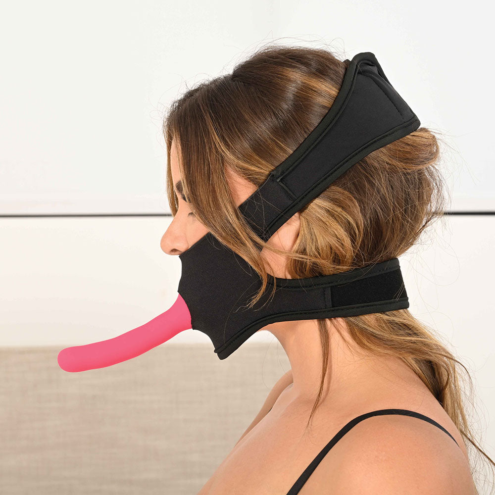 Pivot In Your Face Strap On Harness - Black