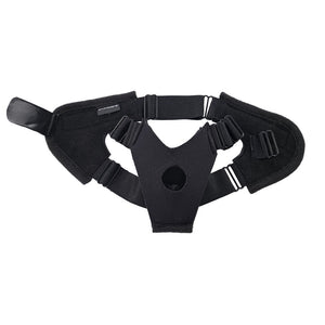 Pivot Flex Foot Strap On Adjustable Harness - Black