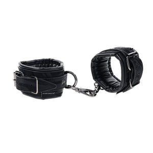 Sportsheets Velvet Noir Adustable Handcuffs - Black