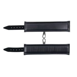 Sportsheets Velvet Noir Adustable Handcuffs - Black