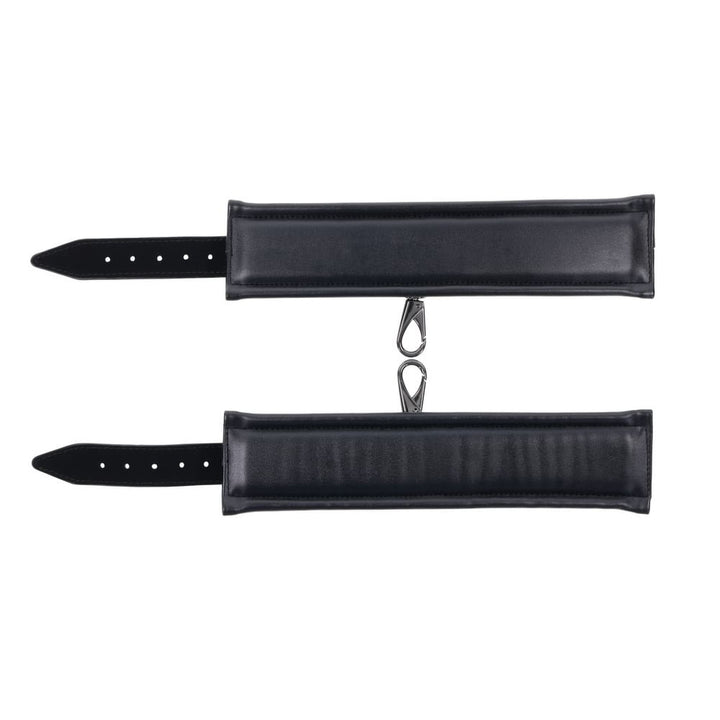Sportsheets Velvet Noir Adustable Handcuffs - Black