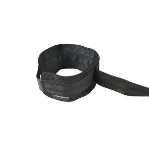 Sportsheets Velvet Noir Adjustable Hog Tie & Cuff Restraint Set - Black