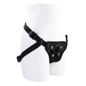 Sportsheets Velvet Noir Adulstable Strap On Harness - Black