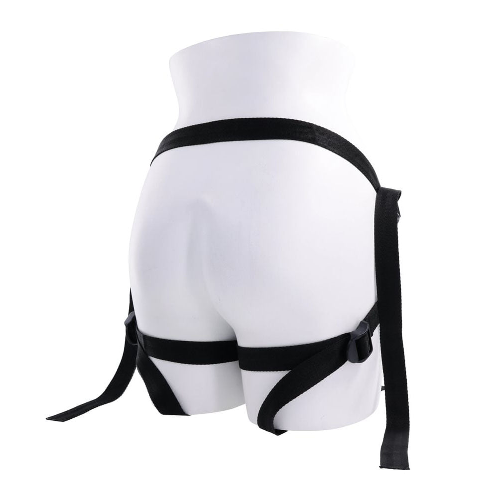 Sportsheets Velvet Noir Adulstable Strap On Harness - Black