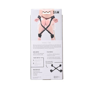 Sex & Mischief Hog Tie - Black