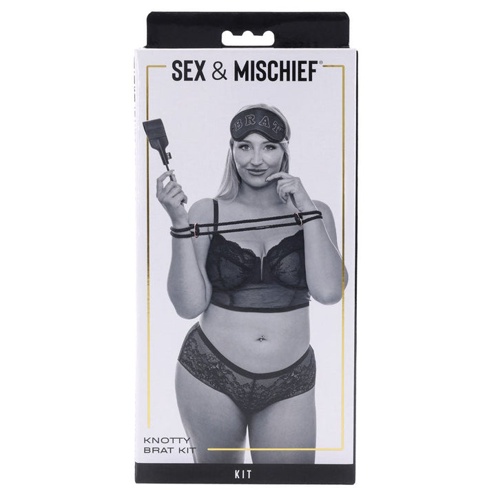 Sex & Mischief Knotty Brat Kit - 3 Piece Set