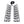 Edge Body Zipper Clothes Pins - Set of 16