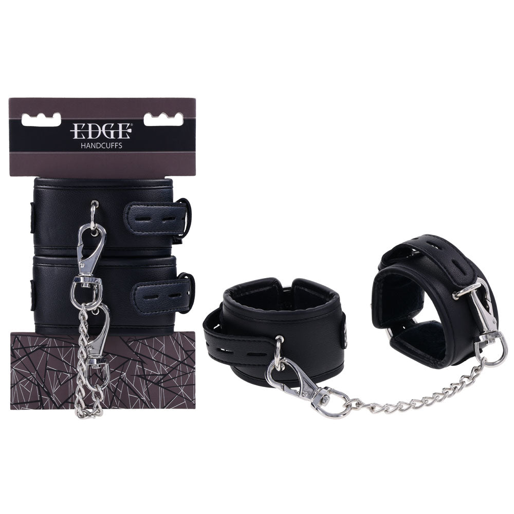 Edge Black Handcuffs