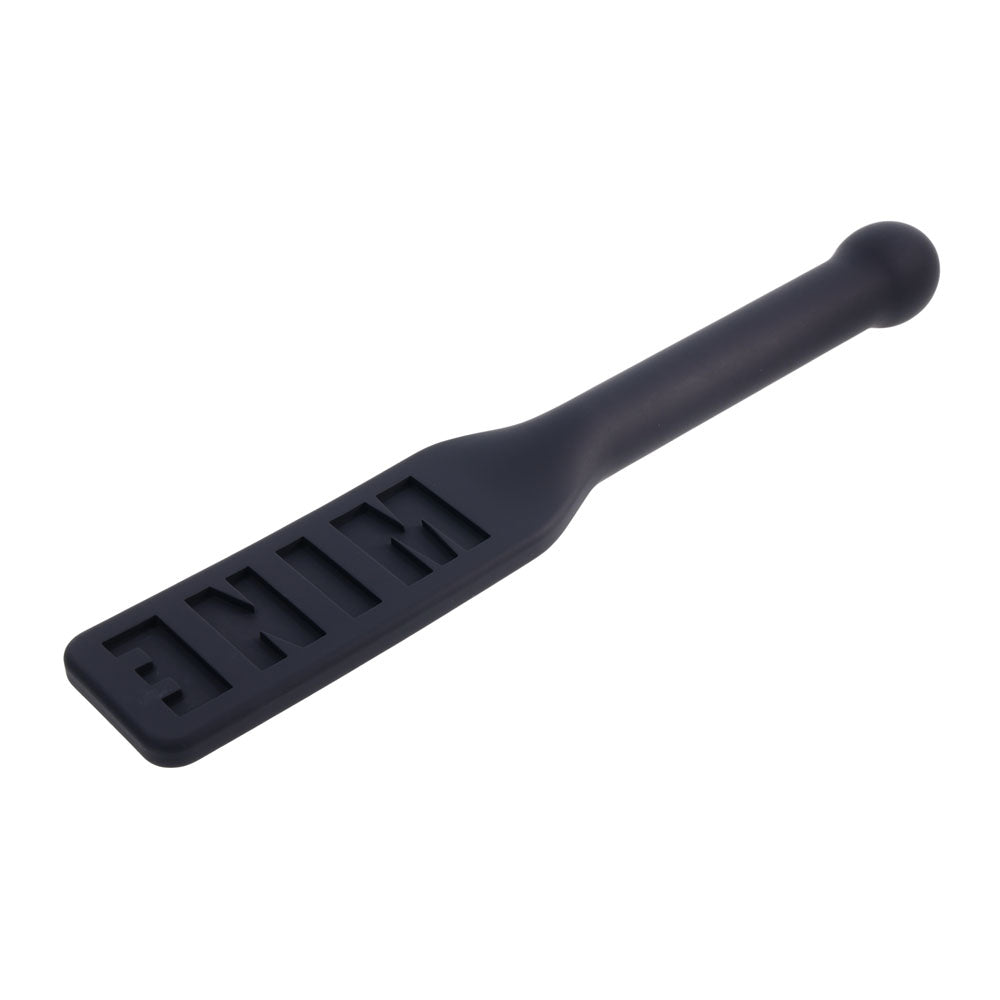 Edge Mine Silicone Spanking Paddle - Black