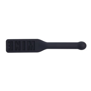 Edge Mine Silicone Spanking Paddle - Black