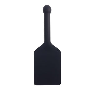 Edge Fuck Toy Silicone Spanking Paddle - Black