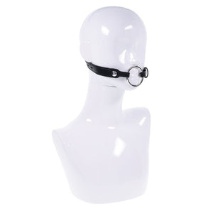 Edge Interchangeable Ring Mouth Gag - Black