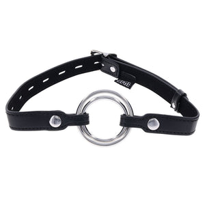 Edge Interchangeable Ring Mouth Gag - Black