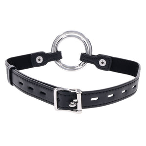 Edge Interchangeable Ring Mouth Gag - Black