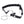 Edge Interchangeable Ring Mouth Gag - Black