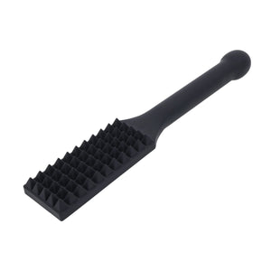 Edge Spiked Silicone Paddle - Black