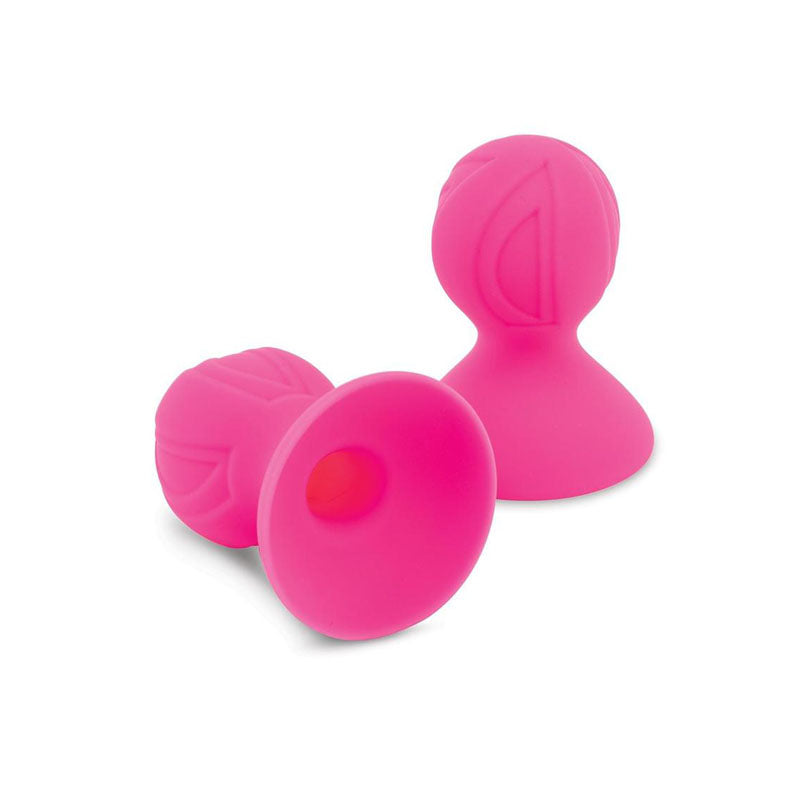Size Up Silicone Nipple Suckers - XL - Pink