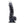 Size Up 6 Inch Inflatable Dildo with Balls - Black