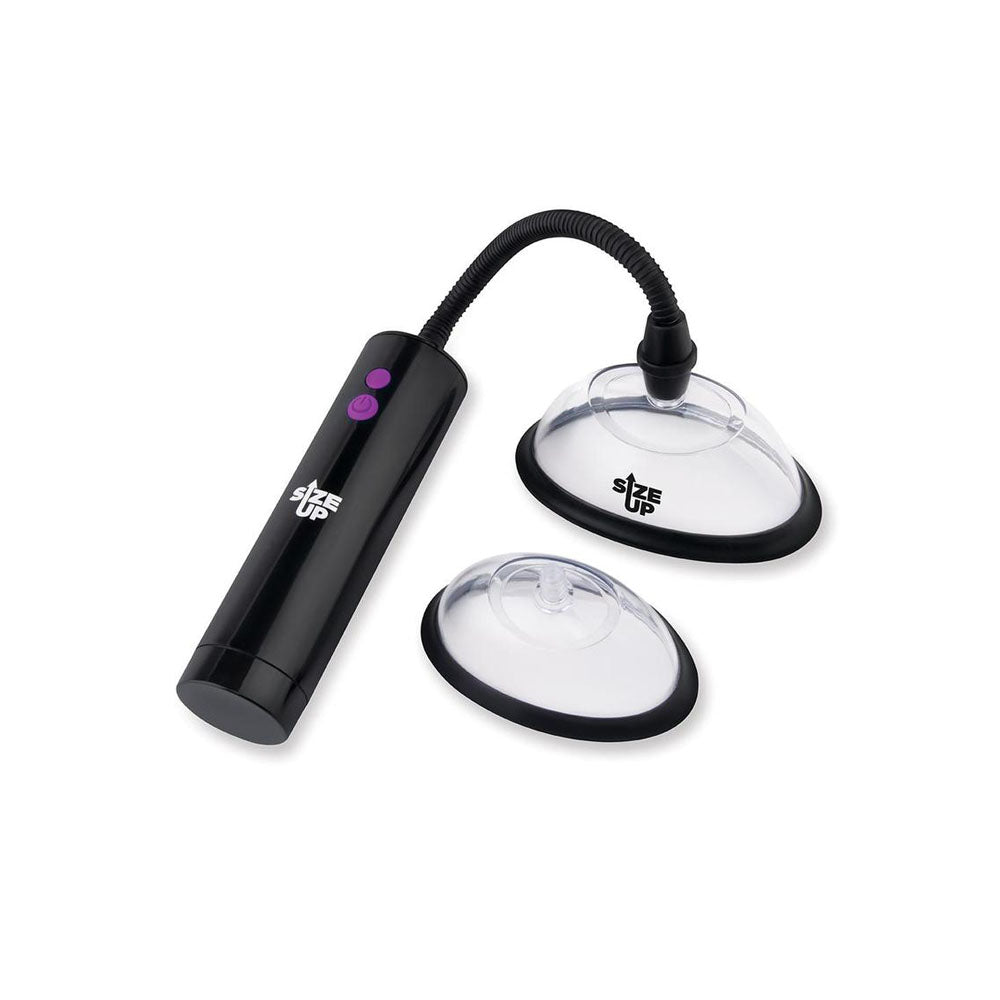 Size Up Rechargeable Power Plumper Pussy Pump - Clear