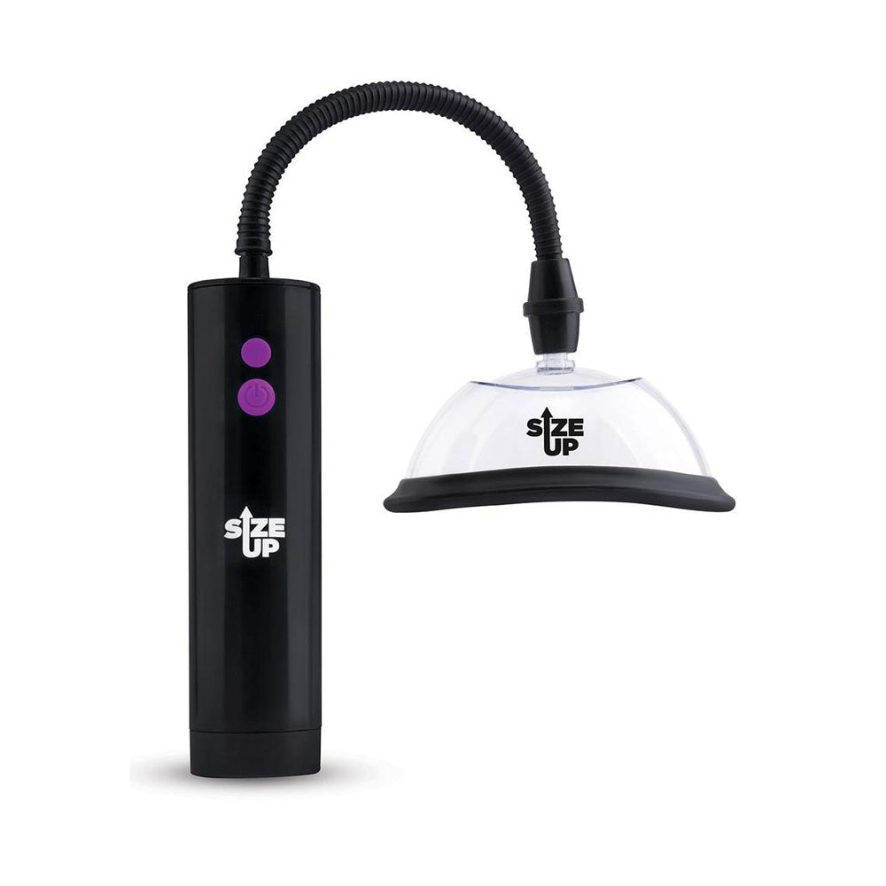 Size Up Rechargeable Power Plumper Pussy Pump - Clear