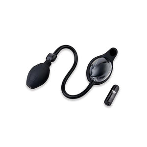 Size Up Vibrating Mini Pussy & Clitoral Pump - Clear