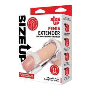 Size Up Penis Extender - 10 Piece Set