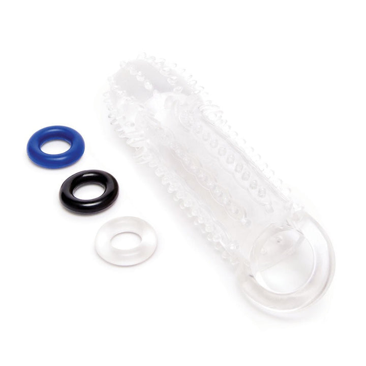 Size Up 1.5 Inch See-Thru Stretch Penis Extender